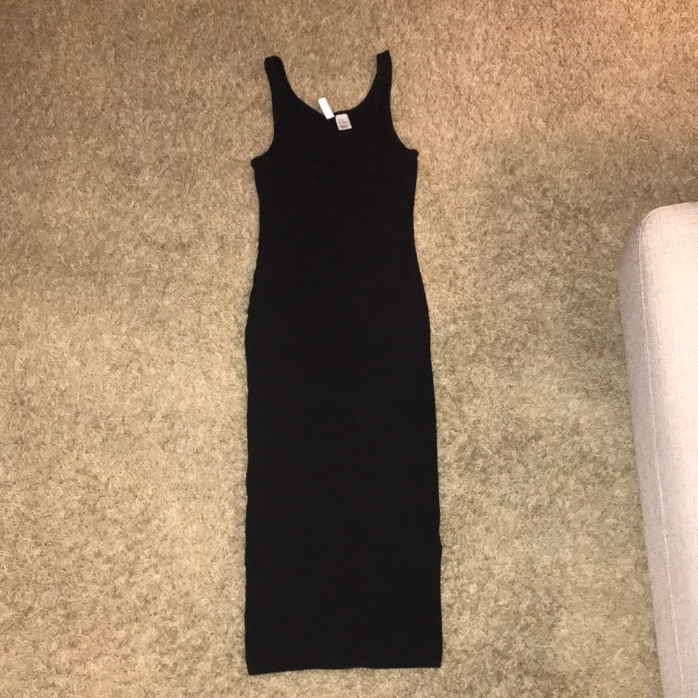Ribbed tank dress
